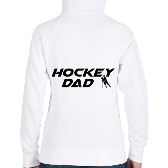 Hockey Dad-Női kapucnis pulóver