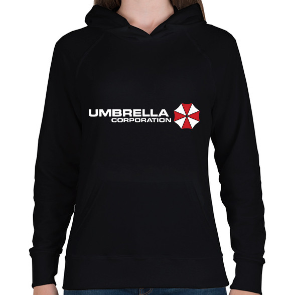 Umbrella corp-Női kapucnis pulóver