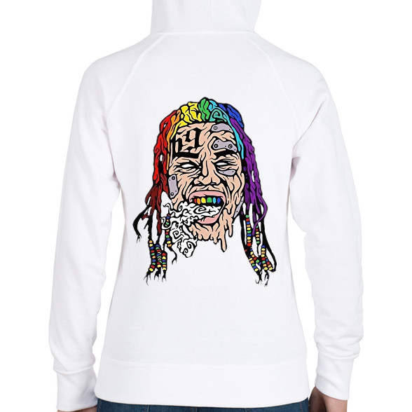 Tekashi69-Női kapucnis pulóver