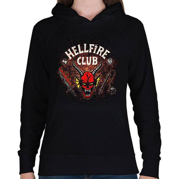 Hellfire Club - Stranger Things-Női kapucnis pulóver