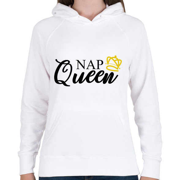 Nap Queen-Női kapucnis pulóver