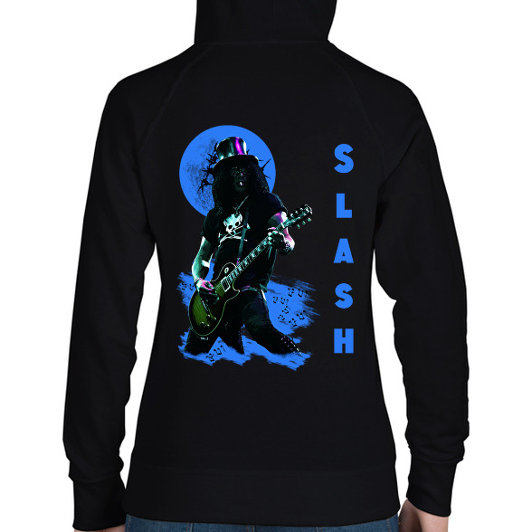 slash-blue-Női kapucnis pulóver