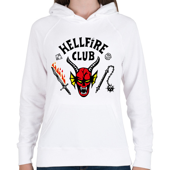 Hellfire Club-Női kapucnis pulóver