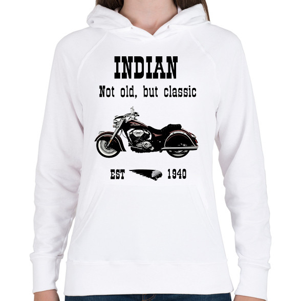 INDIAN MOTORCYCLE-Női kapucnis pulóver