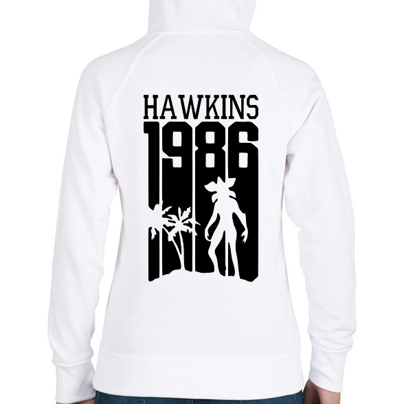 hawkins 1986-Női kapucnis pulóver