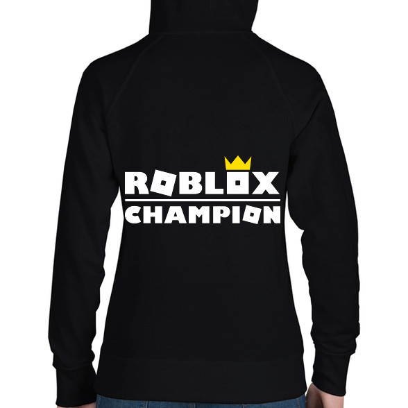 Roblox Champion-Női kapucnis pulóver