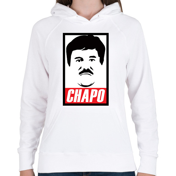 El Chapo-Női kapucnis pulóver