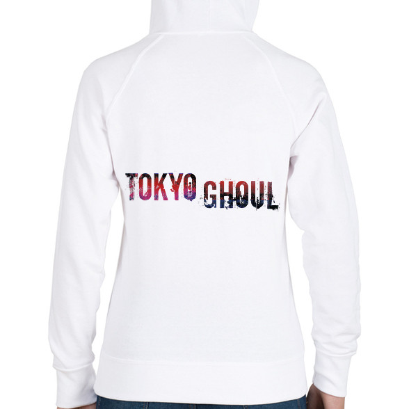 Tokyo Ghoul logo-Női kapucnis pulóver