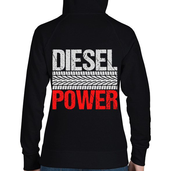 Diesel Power-Női kapucnis pulóver