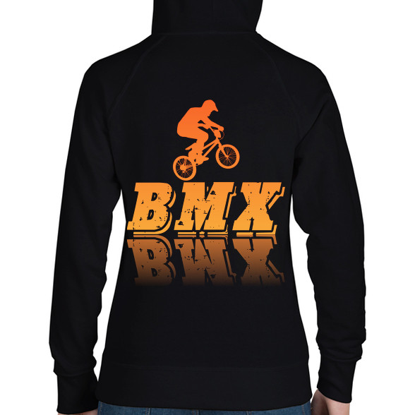 Bmx-Női kapucnis pulóver