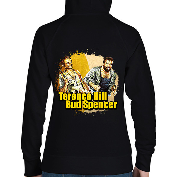 Bud Spencer és Terence Hill-Női kapucnis pulóver