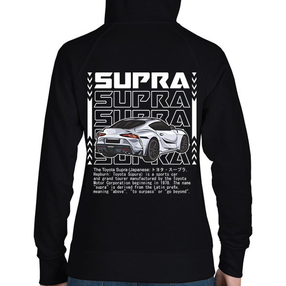 Toyota Supra-Női kapucnis pulóver