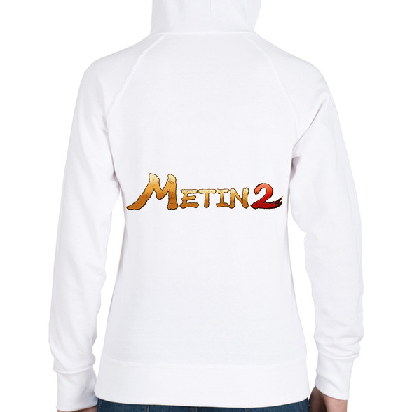 Metin2 logo-Női kapucnis pulóver