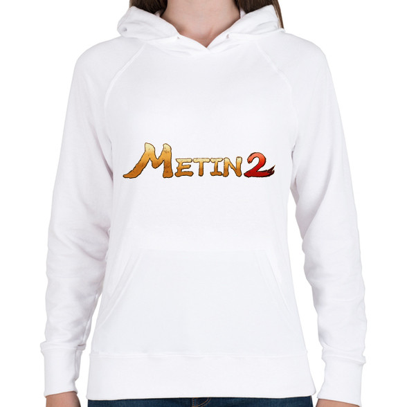 Metin2 logo-Női kapucnis pulóver