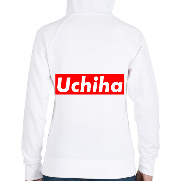 Uchiha-Női kapucnis pulóver