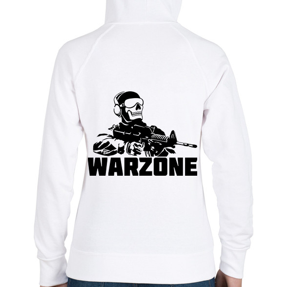 Warzone-Női kapucnis pulóver