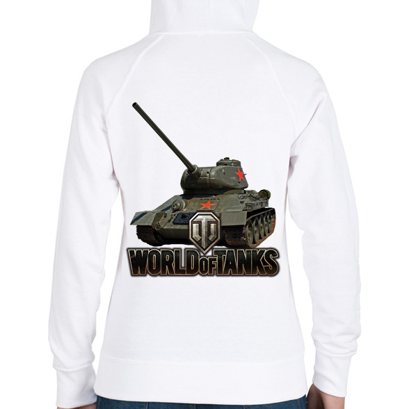 WOT - Tank-Női kapucnis pulóver