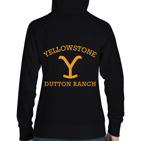 Yellowstone Dutton-Női kapucnis pulóver