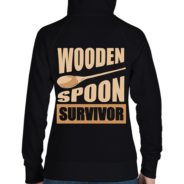 Wooden spoon-Női kapucnis pulóver