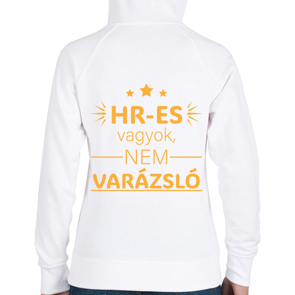 HR-es vagyok-Női kapucnis pulóver