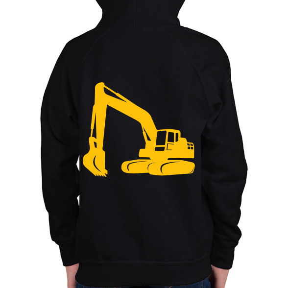 Excavator-Gyerek kapucnis pulóver