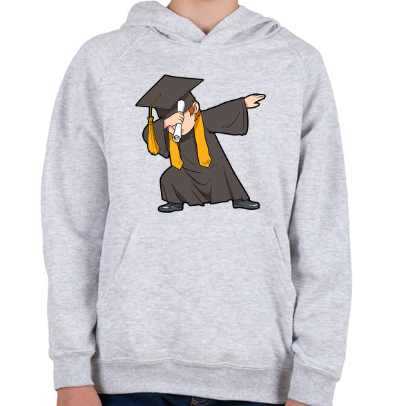 Dabbing diploma-Gyerek kapucnis pulóver