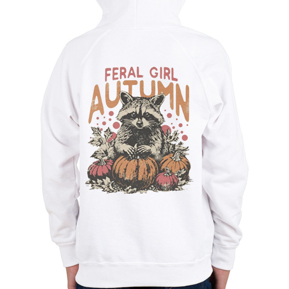 Feral Girl Autumn-Gyerek kapucnis pulóver