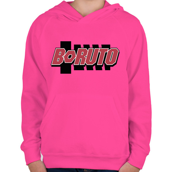 BORUTO logo-Gyerek kapucnis pulóver