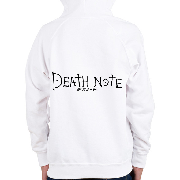 Death note (fekete)-Gyerek kapucnis pulóver