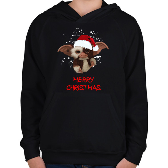 GIZMO christmas edition-Gyerek kapucnis pulóver