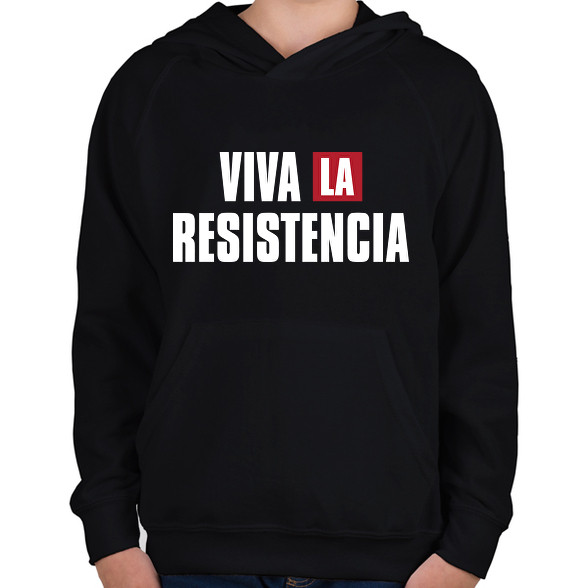 Viva la resistencia-Gyerek kapucnis pulóver