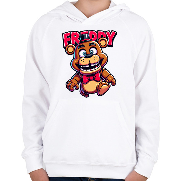 Freddy Fazbear-Gyerek kapucnis pulóver