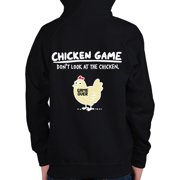 CHICKEN GAME -Gyerek kapucnis pulóver