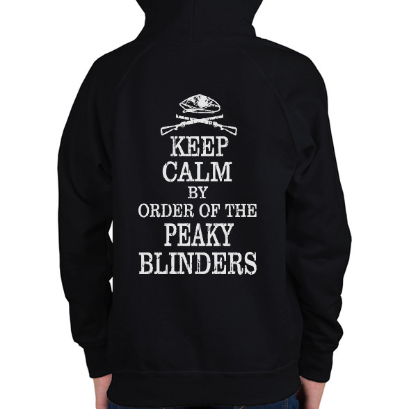 Keep calm and order-Gyerek kapucnis pulóver