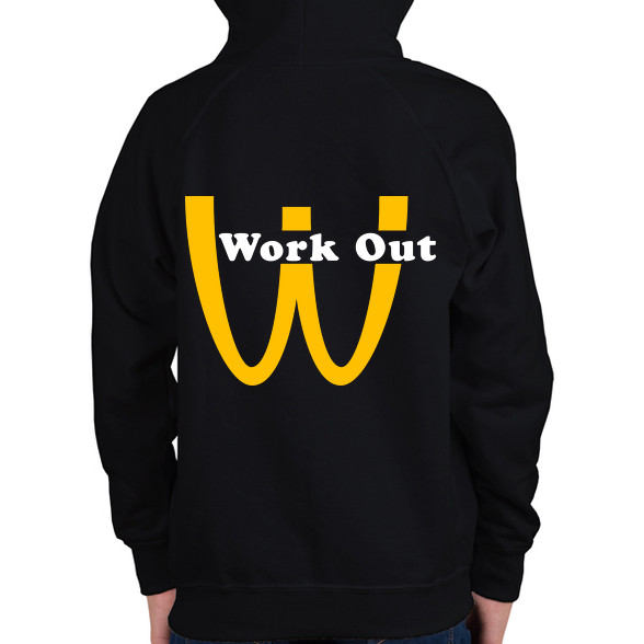 McDonalds Work Out-Gyerek kapucnis pulóver