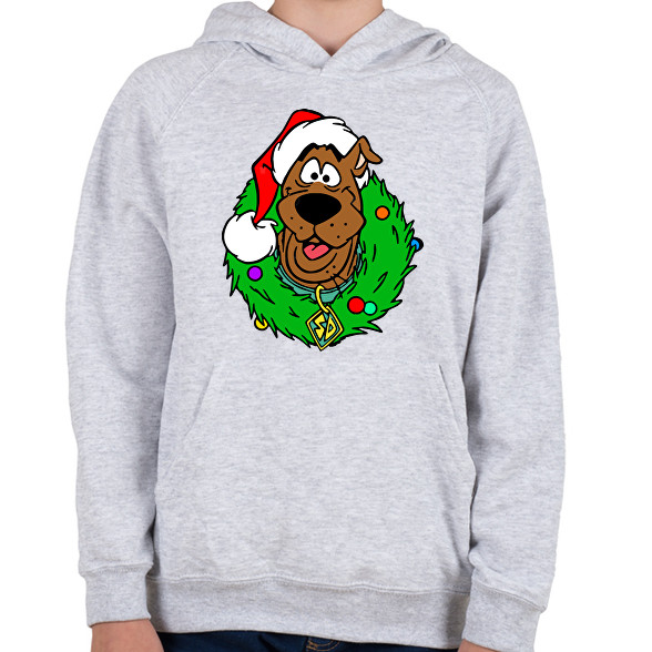 Scooby Xmas-Gyerek kapucnis pulóver