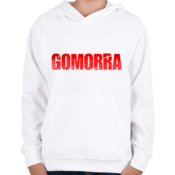 Gomorra logo-Gyerek kapucnis pulóver