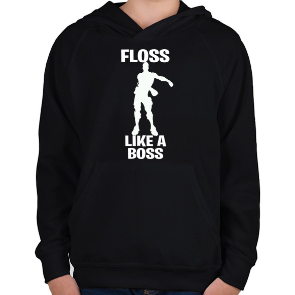 Floss Like A Boss-Gyerek kapucnis pulóver