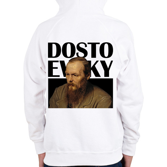 Dostoevsky - Önarckép-Gyerek kapucnis pulóver