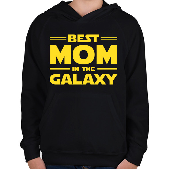 Legjobb anya a Galaxisban-Gyerek kapucnis pulóver