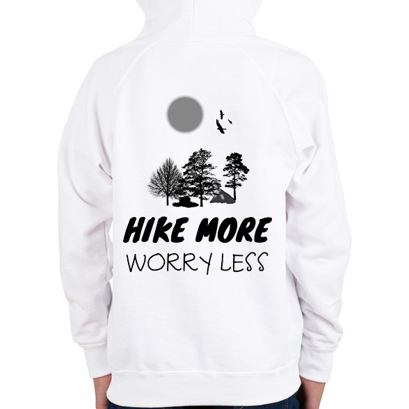 HIKE MORE-Gyerek kapucnis pulóver