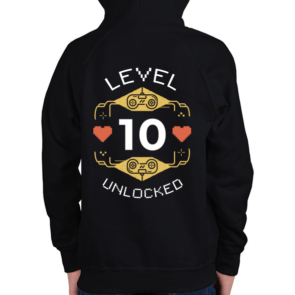 Level 10 unlocked-Gyerek kapucnis pulóver