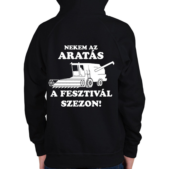 aratas fesztival -Gyerek kapucnis pulóver