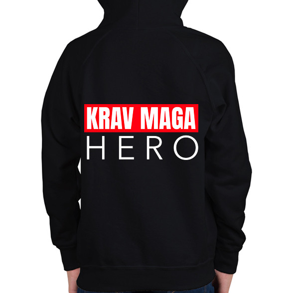 KRAV MAGA HERO-Gyerek kapucnis pulóver