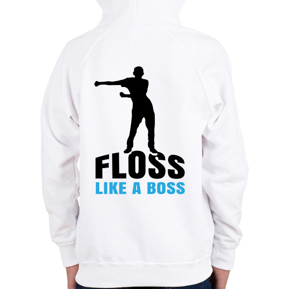 Floss like a boss - táncos-Gyerek kapucnis pulóver