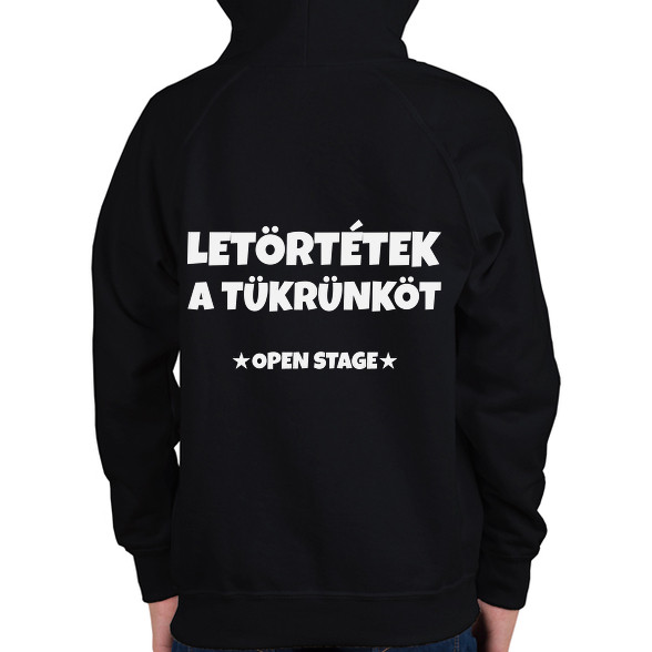 LETÖRTÉTEK A TÜKRÜNKÖT 3-Gyerek kapucnis pulóver