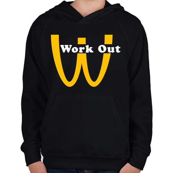 McDonalds Work Out-Gyerek kapucnis pulóver