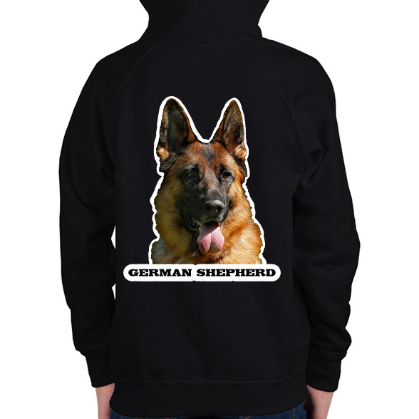 German shepherd-Gyerek kapucnis pulóver