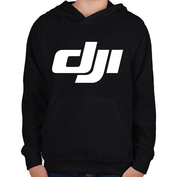 Dji logo-Gyerek kapucnis pulóver