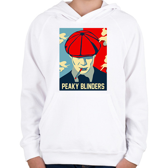 Peaky Blinders smoke-Gyerek kapucnis pulóver